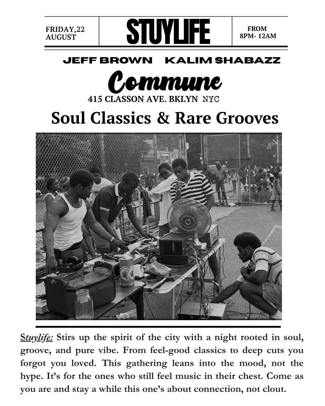 STUYLIFE at COMMUNE NYC