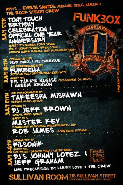 Throwback Sullivan Room Funk Box